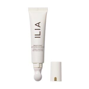 ILIA - Plant-Based Bright Start Activated Eye Cream with Massage Tool Tip